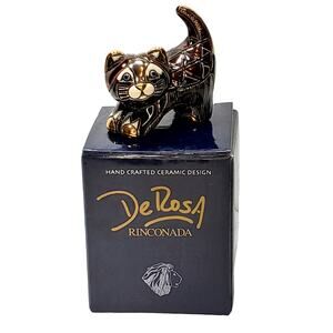 Artesania Rinconada Black Kitten 1715 Rinca Babies Platinum Gold Animalcore